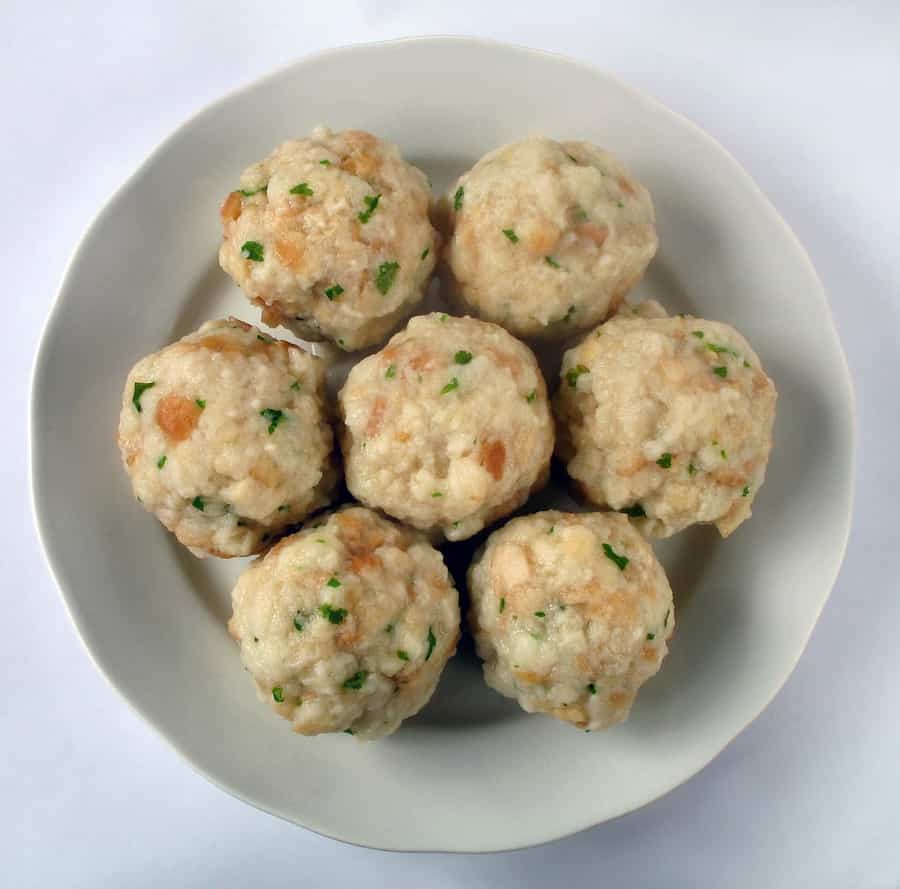 Canederli / Knödel, photograph 2