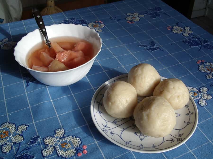 Canederli / Knödel, photograph 3