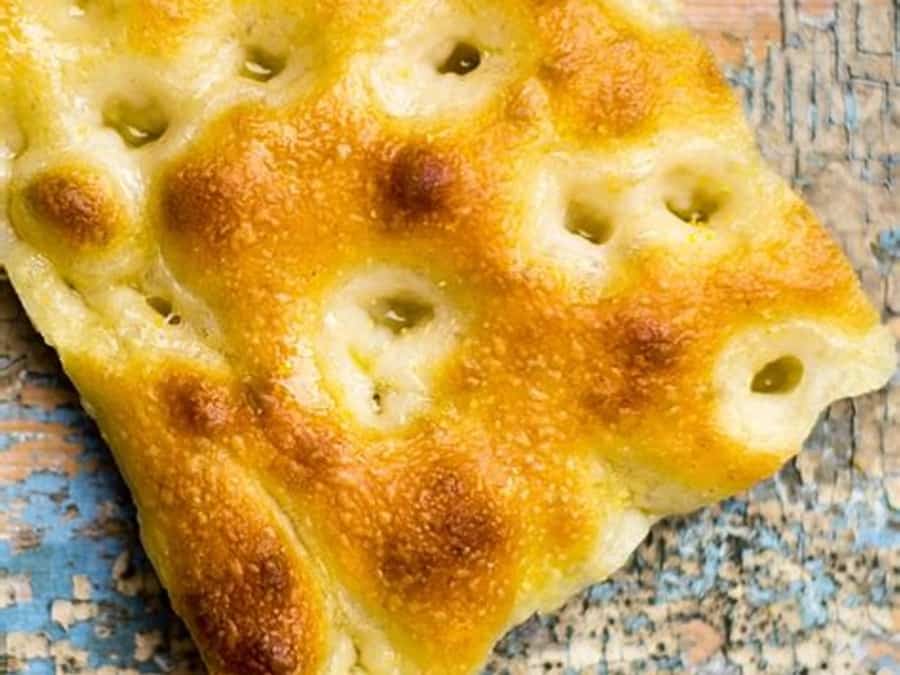 Focaccia genovese, photograph 2