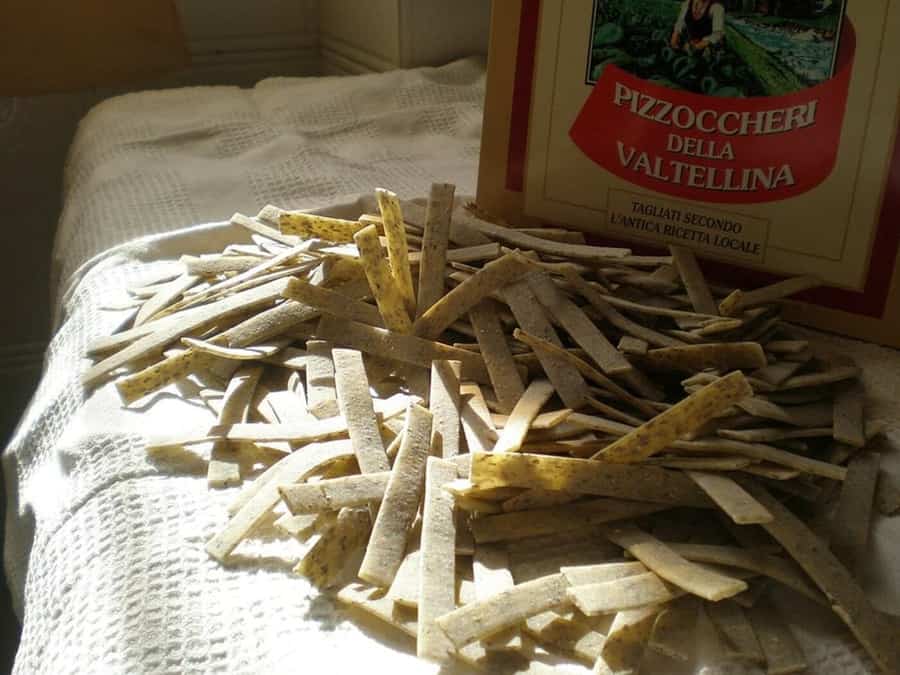 Teglio pizzoccheri academy and mill day, food photograph 2