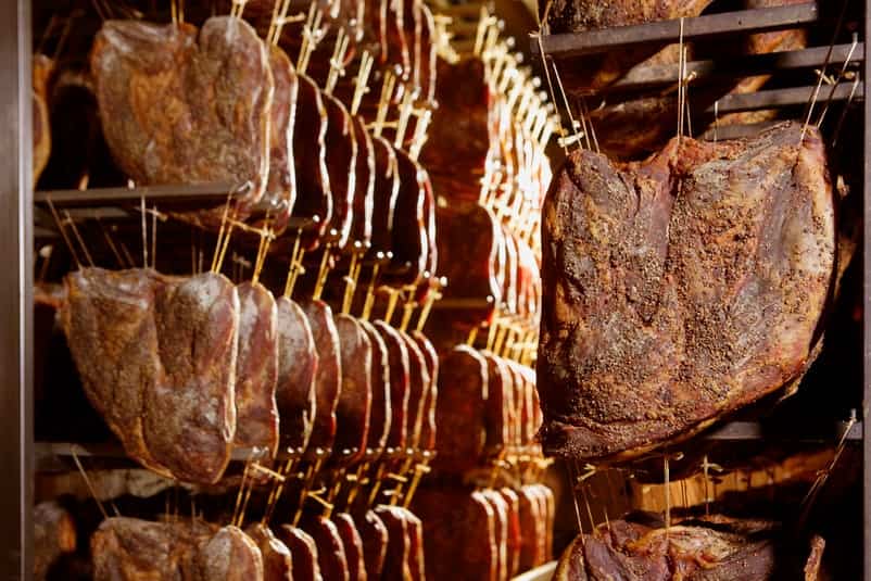 South Tyrol Speck production and autumn tasting, food photograph 2