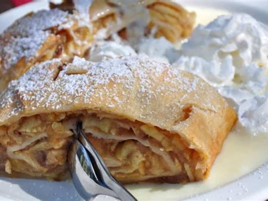 South Tyrol apple and strudel farm kitchen