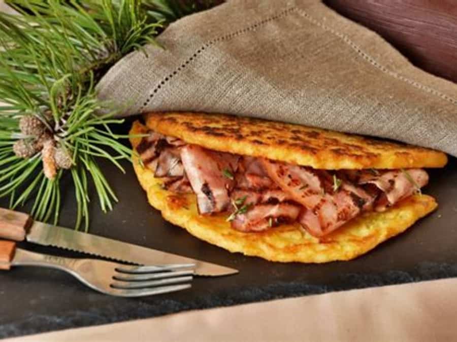 Tortel di patate della Val di Non